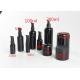 30ml 50ml 100ml Black Glass Cosmetic Containers , Airless Cosmetic Bottles