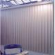 89mm smooth pvc vertical blinds for windows with aluminum headrail and wand control