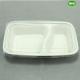 Biodegradable Unbleached Meal Box，In Stock Take Away Paper Food Container Biodegradable Square Box