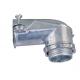 90 Degree Flexible Conduit Fittings Angle Type Zinc Die Cast Squeeze Connector