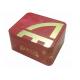 Tear Drop Lamination Custom Tin Box , Food Packaging Rectangular Metal Tins