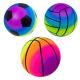 Sport Design Rainbow Inflatable Playground Ball Odorless Antiburst