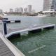 Customized Marina Dock Aluminum Alloy Floating Bridge For Yacht