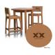 China LFurniture Wood Table and Wood Chair Set-14