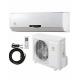 White Color Split Unit Air Conditioner 9000 BTU Capacity Flame Retardant