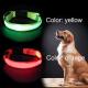 High Safety Led Cat Dog Leash Collar Rechargeable Waterproof Usb Light Up