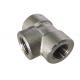 3 Way Female 316 NPT 80mm Threaded Pipe Fitting