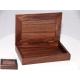 Solid Walnut Square wood box