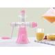 Non Electric Vegetable Juice Maker Pink Colour Hand Fruit Juice Maker Squeezing Slowly