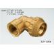 TLY-1254 1/2-2 aluminium pex pipe fitting brass manifolds NPT nickel plated water oil gas mixer matel plumping joint