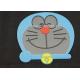 Wholesale cute animal design PVC drink coasters cup place mat drinking anti slip pad coaster for cafe