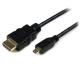 3 ft High Speed HDMI Cable with Ethernet HDMI to HDMI Micro M/M