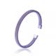 KC Purple Stainless Steel Bangle Bracelet Spring Collection For Woman