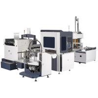 Automatic dual functional rigid box making machine with box and case function