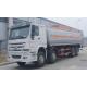 Edible Oil Transport Vehicle Oil Tank Truck , Mobile Gas Station Fuel Oil Trucks 25-30CBM