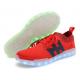 Programmable Red Light Up Shoes , Simulation Led Walk Shoes 7 Static Colors
