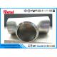 Seamless Butt Welding Target Tee  4X4”  SCH-160S Hastelloy C276 Pipe Fittings