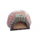 Refractory 10 minutes Ceramic Pizza Oven 70kgs Portable Wood Burning Oven
