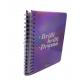 Weekly Monthly Spiral Paper Notebook OEM Personalised Hard Cover Organizer 8.25 X 6.25inches