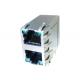 2x1 Port 1000M Stacked RJ45´s With Separated CT With LEDs LPJG17102AFNL