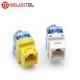 Rotary Toolless Keystone Jack 8 Pin PC Material MT 5108 For Telephone Outlet