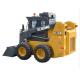 XCMG  XC740K Used Skid Steer Loader Used Mini Skidsteer For Construction Site Yellow