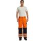 Industrial Washable Orange Electric Protection Work Pants Flame Retardant Workwear
