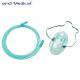 Factory Manufacturer Single Use Disposable Pvc Oxygen Mask With Tubing CE LSO