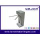 Automated waist high Tripod Turnstile Gate vehicle access control barriers , Rotation Pan