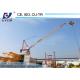 5~50m Working Range Luffing Boom Crane 2*2*3m Mast Section 1600KN.m QTD5030 Types of Tower Cranes