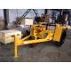 Capacity 5 ton Underground Cable Tools drum trailer Hand Brake And Air Brake