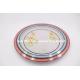 45cm Wedding & party tinplate plate charger plates round dish serving tray wedding plates set