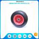 4 Ply Rating Pneumatic Rubber Wheels 16inches Size Plastic Rim 170KG Loading