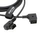 D- Tap Male To Dtap Female Extension Cable For DSLR Rig Anton Bauer Battery