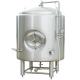 1000L Dimple Plate Jacket Bright Beer Tank With Mirror Polish And 50mm PU