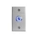 Flush Mount Momentary Switch Door Exit Push Button For Access Control OEM Sign with LED Light