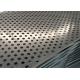 SGS Perforated Metal Screen Panels , 201 Ss Perforated Sheet