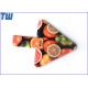 Small Regular Triangle 32GB USB Stick Full Color Digital Printing