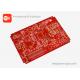 mass 2L pcb OEM circuit pcb boards manufactur pcb red soldermask electronic products blank circuit board