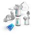 Homecare Budesonide Inhaler Nebulizer Dual Channel For Asthma 1μM - 5μM MMAD