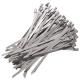 300 x 7.9mm Stainless Steel Roller Ball Cable Ties Pack of 50