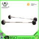 47 Inch Rubber Hex Dumbbells , Fixed Weight Barbell For Strength Training