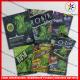 4g / 10g Custom Herbal Incense Packaging Bags Colorful Printing With k