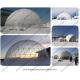 Ceremony Large Dome Tent Circle Tube Frame Customized With Decoration