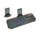 Customizable Portable Rainbow Backlit Gaming Keyboard With 104 Keys And 10 Hotkeys For Users Seeking Efficient Work
