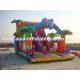 Hot Rental Inflatable Slide With Archway For Kids Entertainment