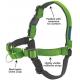 Safety Easy Control Nylon Dog Harness , Comfortable No Pull Dog Harness