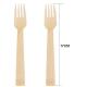 170mm Recyclable Disposable Biodegradable Bamboo Fork For Bar Hotel Kitchen