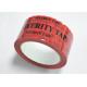 Tamper Evident OPEN VOID Security Seal Tape For Seal Electronic Products Packages