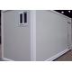 White Color Modular Container House 6000mm * 3000mm * 3000mm With Sliding Window